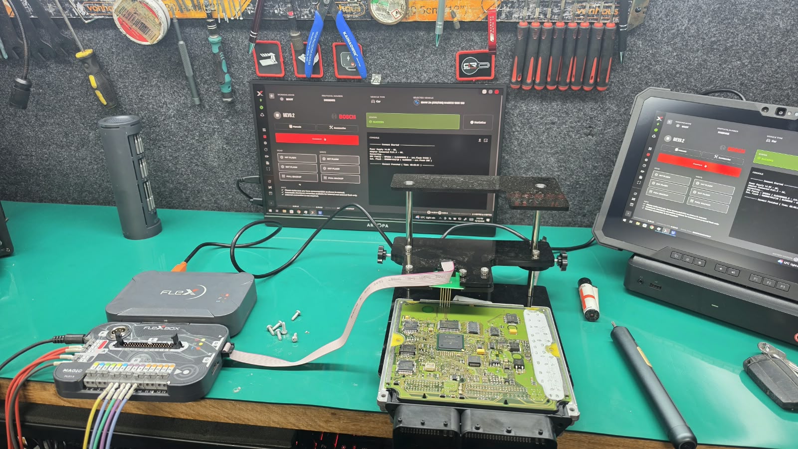 ECU programming and diagnostic equipment